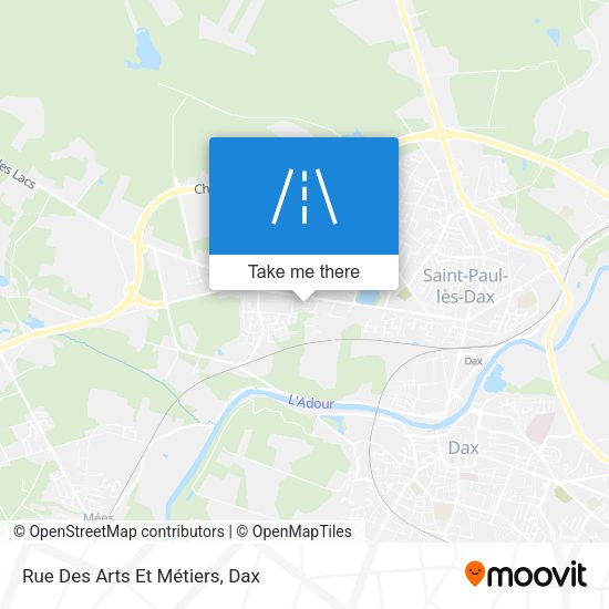 Rue Des Arts Et Métiers map