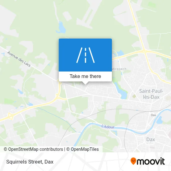 Rue Des Écureuils map