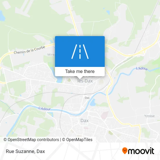 Mapa Rue Suzanne