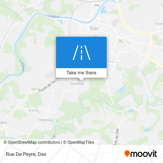 Rue De Peyre map