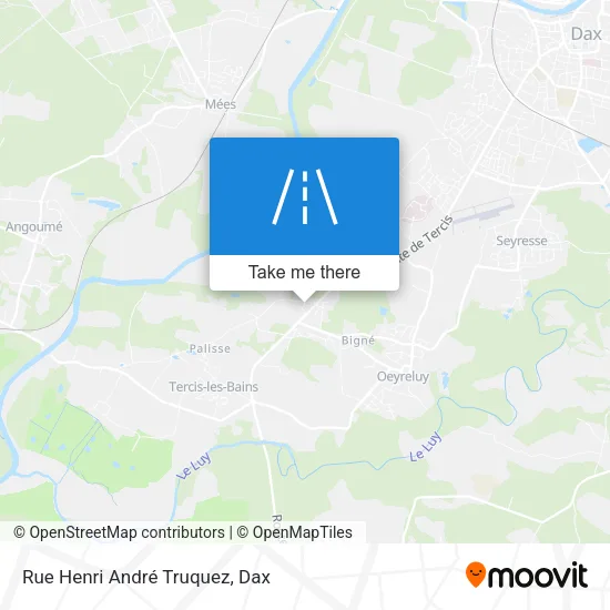 Rue Henri André Truquez map
