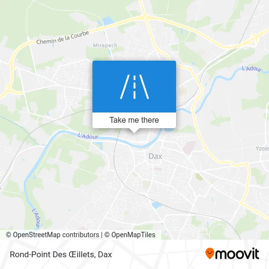 Rond-Point Des Œillets map