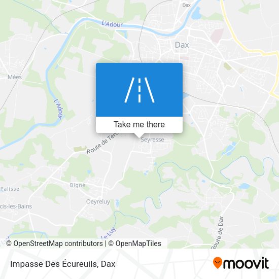 Impasse Des Écureuils map