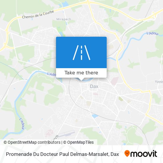 Promenade Du Docteur Paul Delmas-Marsalet map