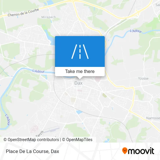 Place De La Course map