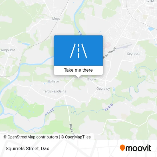 Rue Des Écureuils map