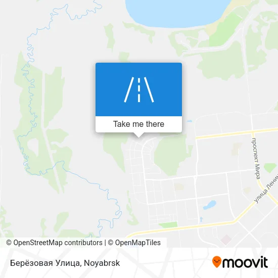 Берёзовая Улица map