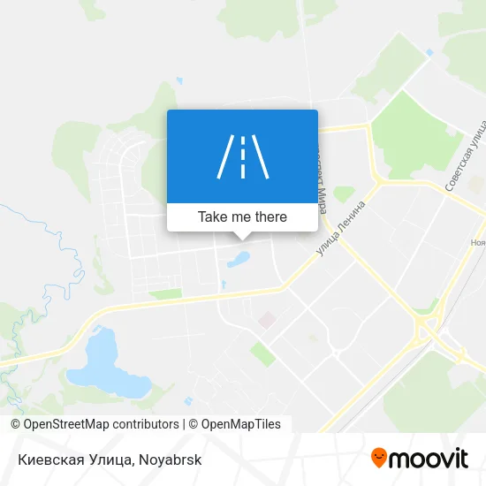 Киевская Улица map