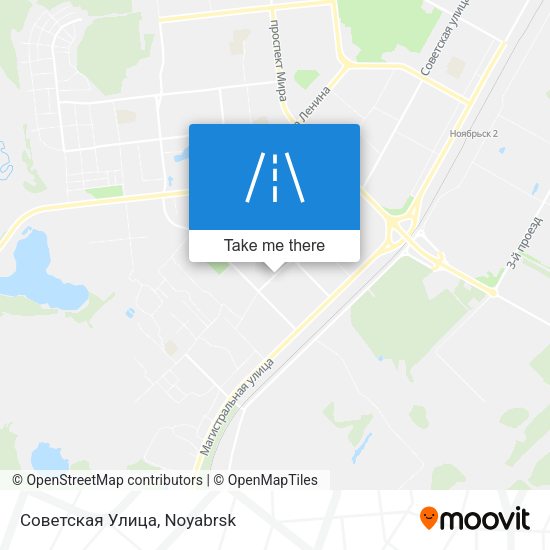 Советская Улица map