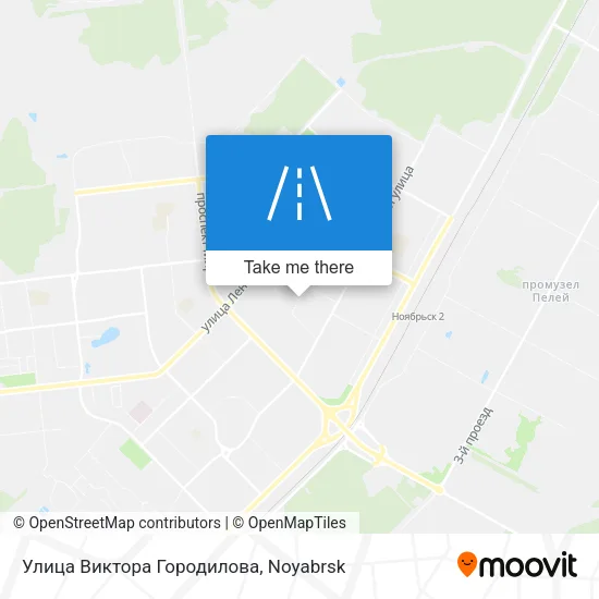 Улица Виктора Городилова map