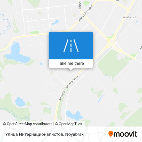 Улица Интернационалистов map