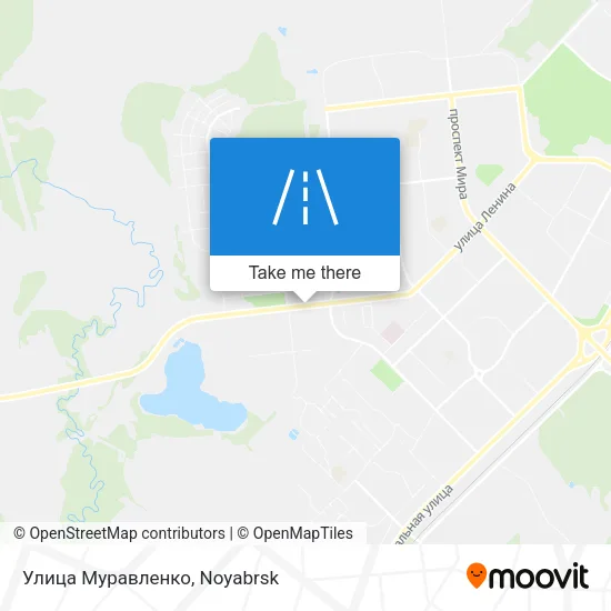 Улица Муравленко map
