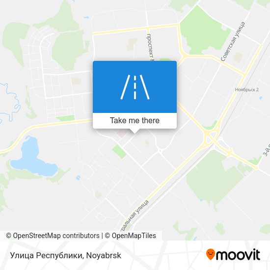 Улица Республики map