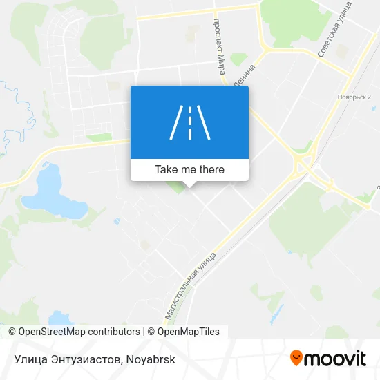 Улица Энтузиастов map