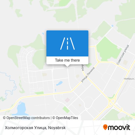 Холмогорская Улица map