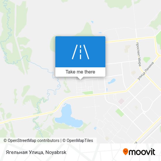Ягельная Улица map