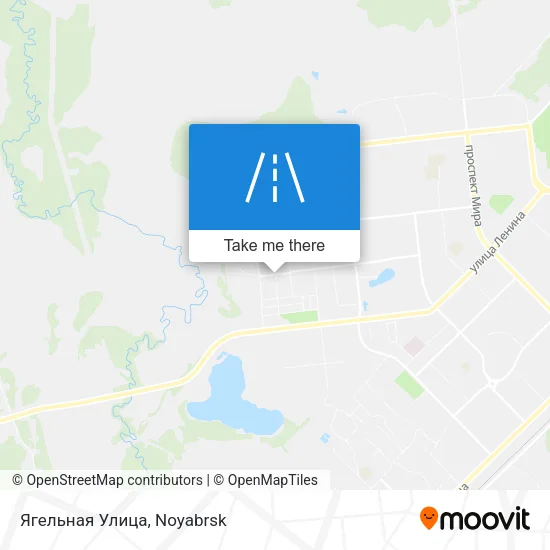 Ягельная Улица map
