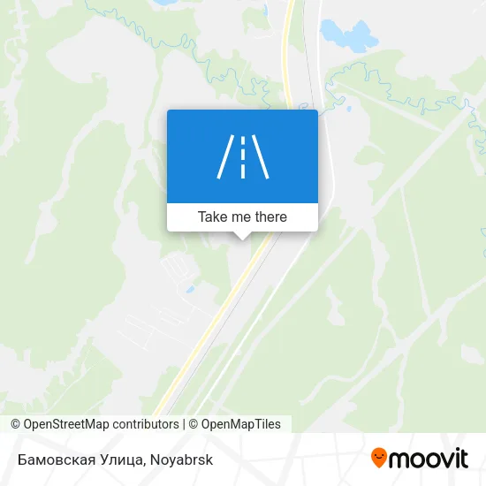 Бамовская Улица map