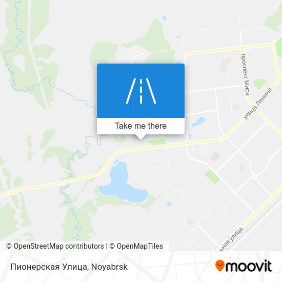 Пионерская Улица map
