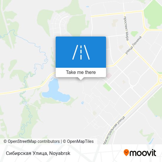 Сибирская Улица map