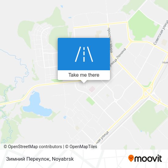 Зимний Переулок map