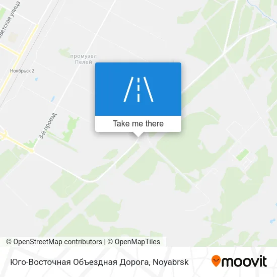 Юго-Восточная Объездная Дорога map