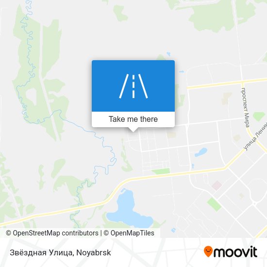 Звёздная Улица map