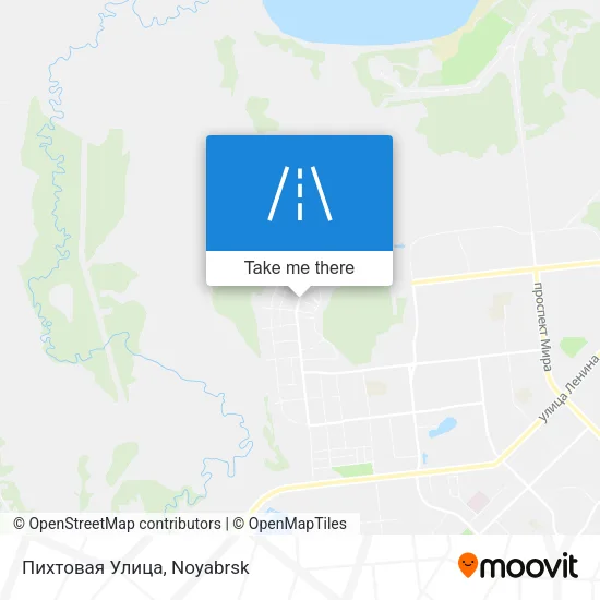 Пихтовая Улица map