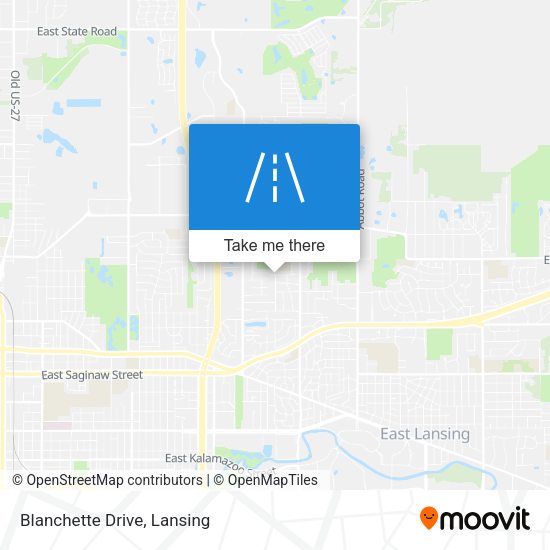 Mapa de Blanchette Drive