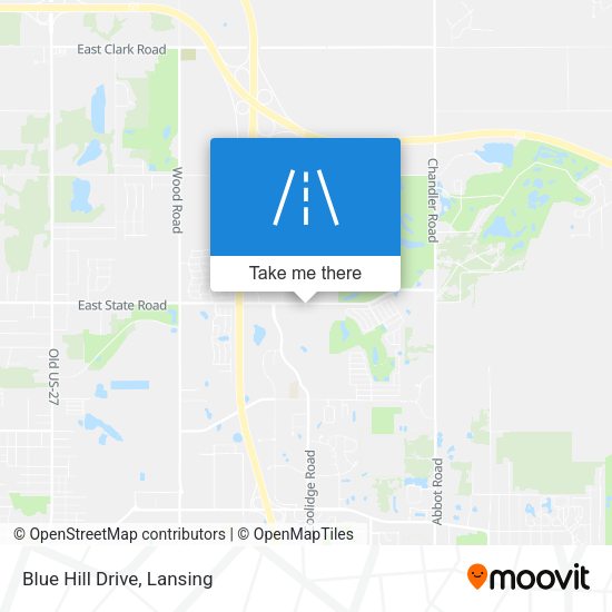 Mapa de Blue Hill Drive