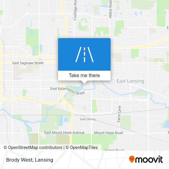 Mapa de Brody West