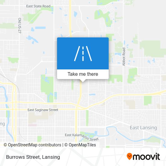 Mapa de Burrows Street
