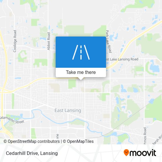 Mapa de Cedarhill Drive