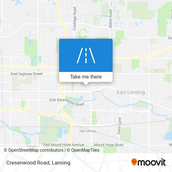Mapa de Cresenwood Road