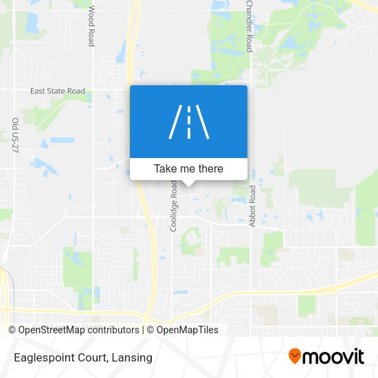 Mapa de Eaglespoint Court
