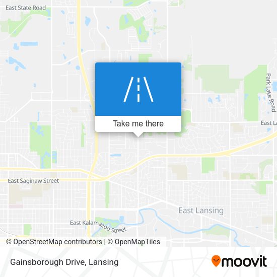 Gainsborough Drive map