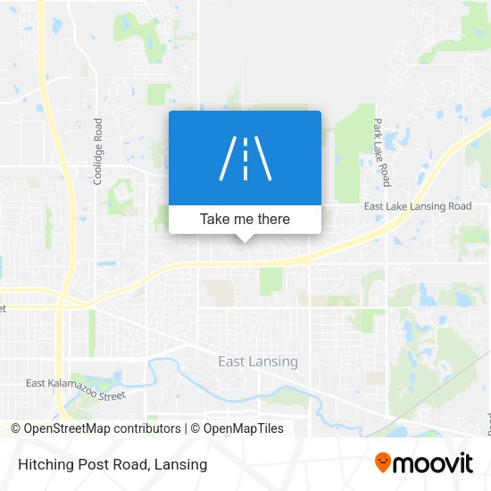 Hitching Post Road map