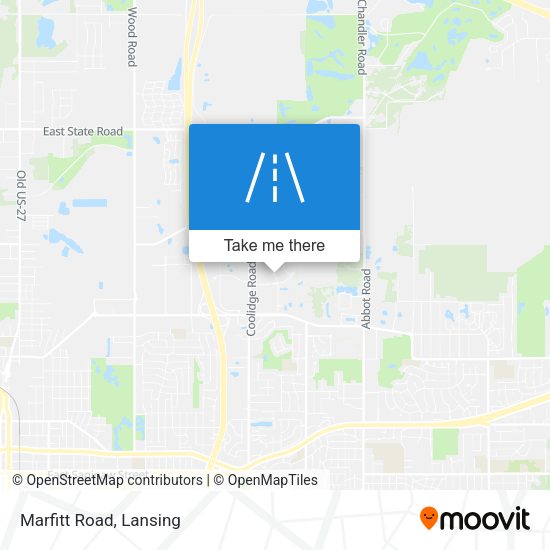 Mapa de Marfitt Road