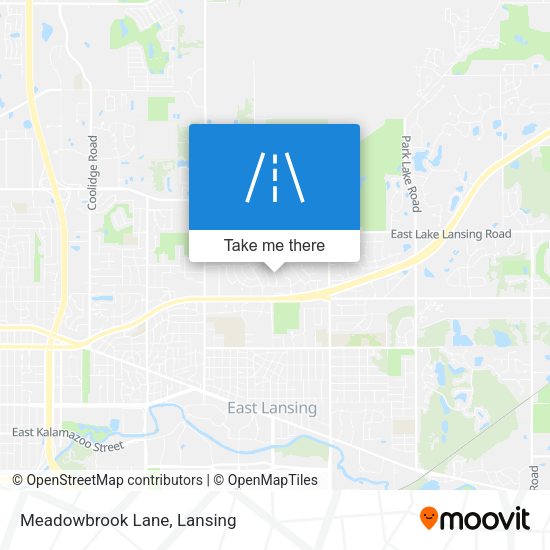 Meadowbrook Lane map