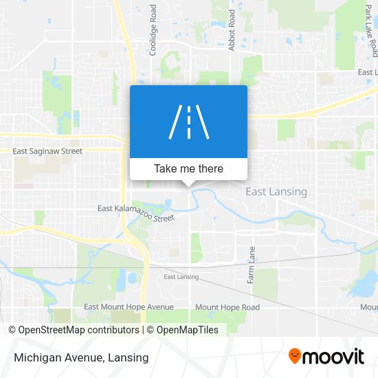 Mapa de Michigan Avenue