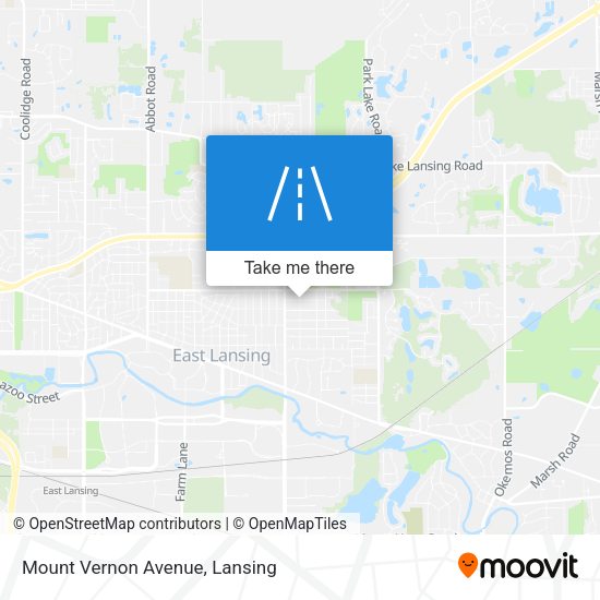 Mount Vernon Avenue map