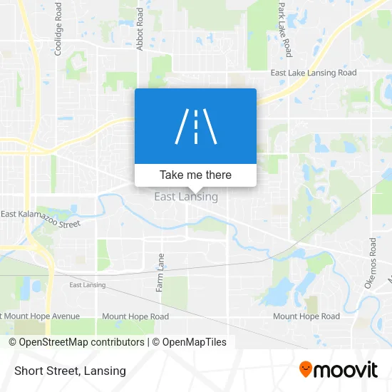 Short Street map