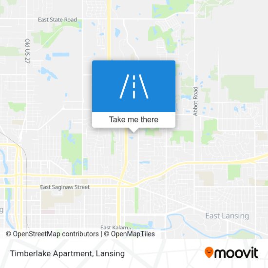 Timberlake Apartment map