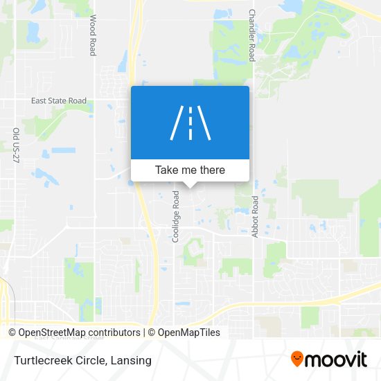 Mapa de Turtlecreek Circle