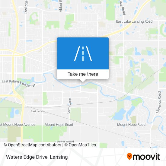 Mapa de Waters Edge Drive