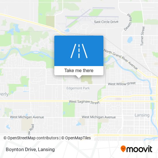 Boynton Drive map