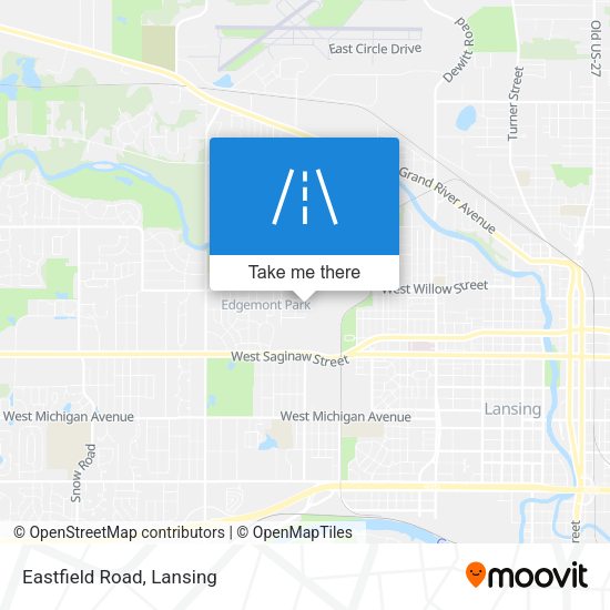 Mapa de Eastfield Road