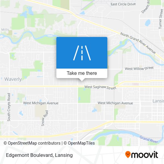 Edgemont Boulevard map