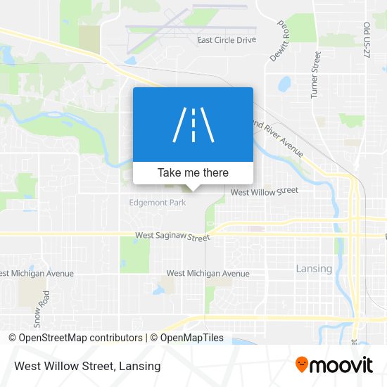Mapa de West Willow Street
