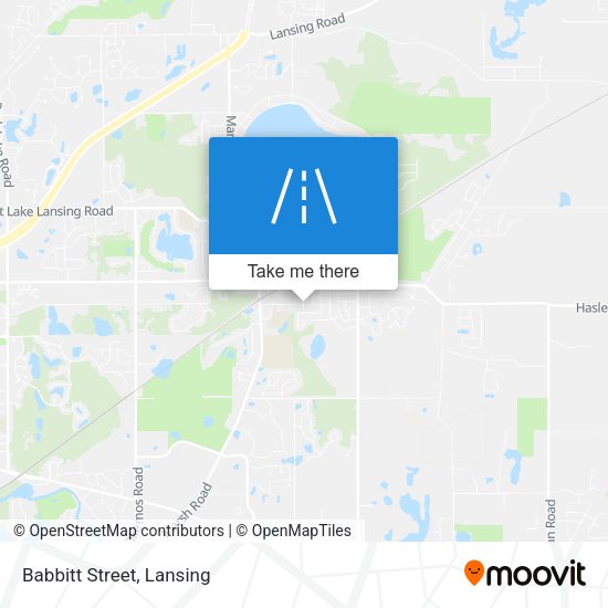 Mapa de Babbitt Street
